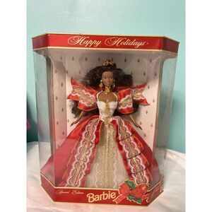 Happy Holidays & Celebration Barbie African‎ American 2000